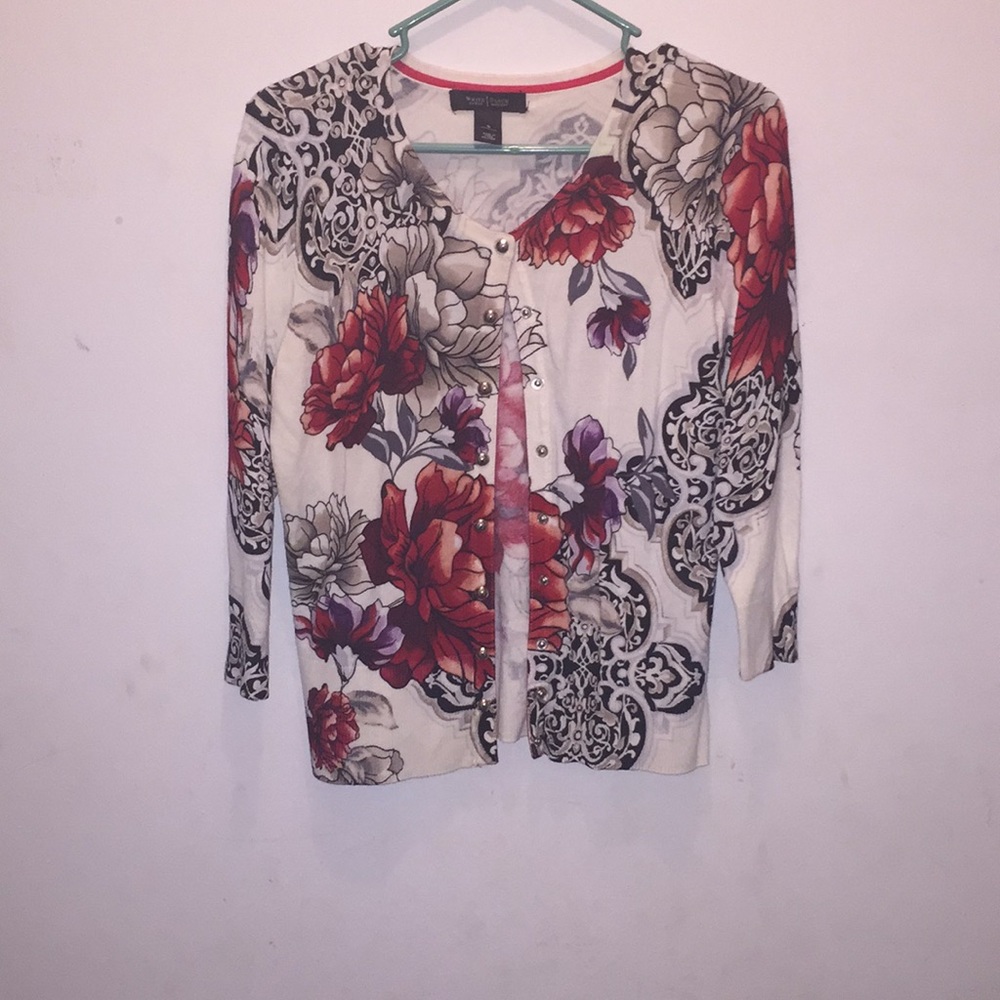 Floral Sweater